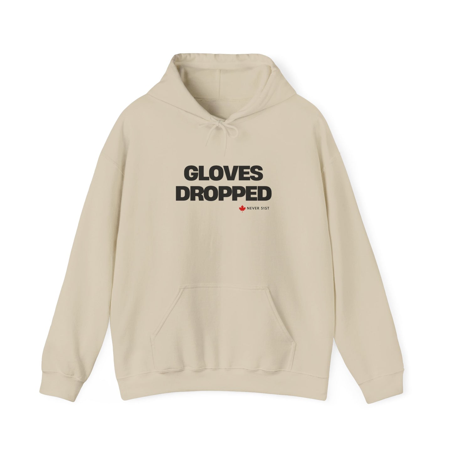 Gloves Dropped Never 51st Unisex Hoodie