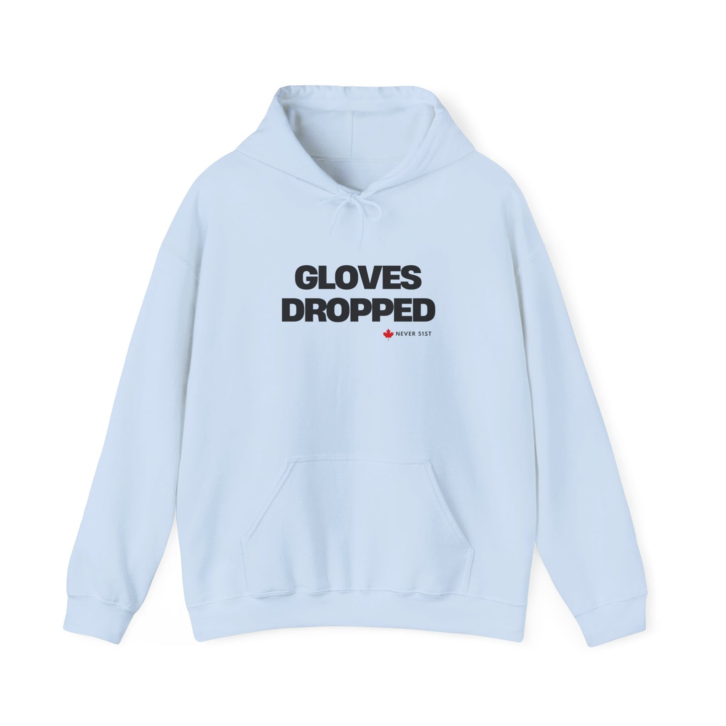Gloves Dropped Never 51st Unisex Hoodie