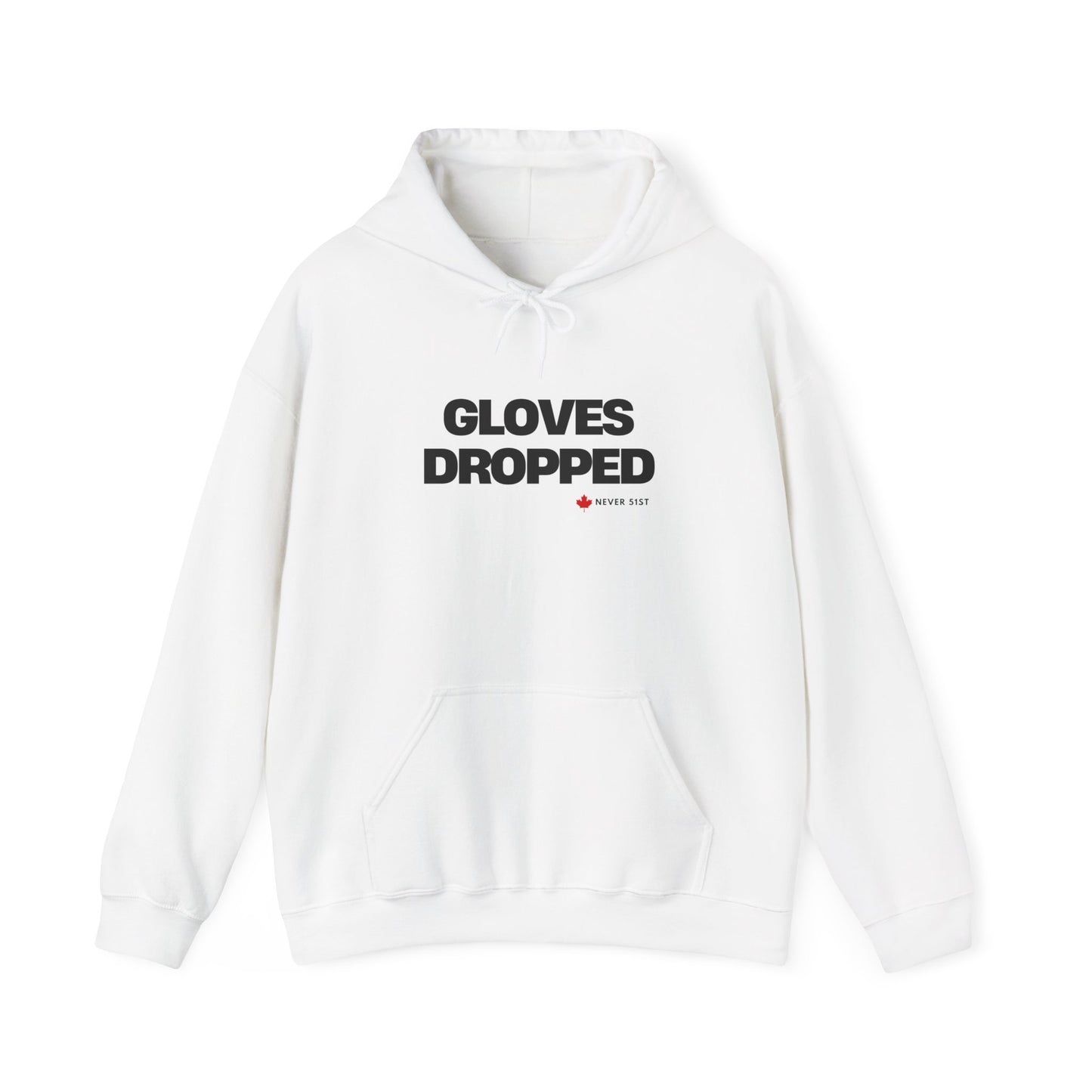 Gloves Dropped Never 51st Unisex Hoodie