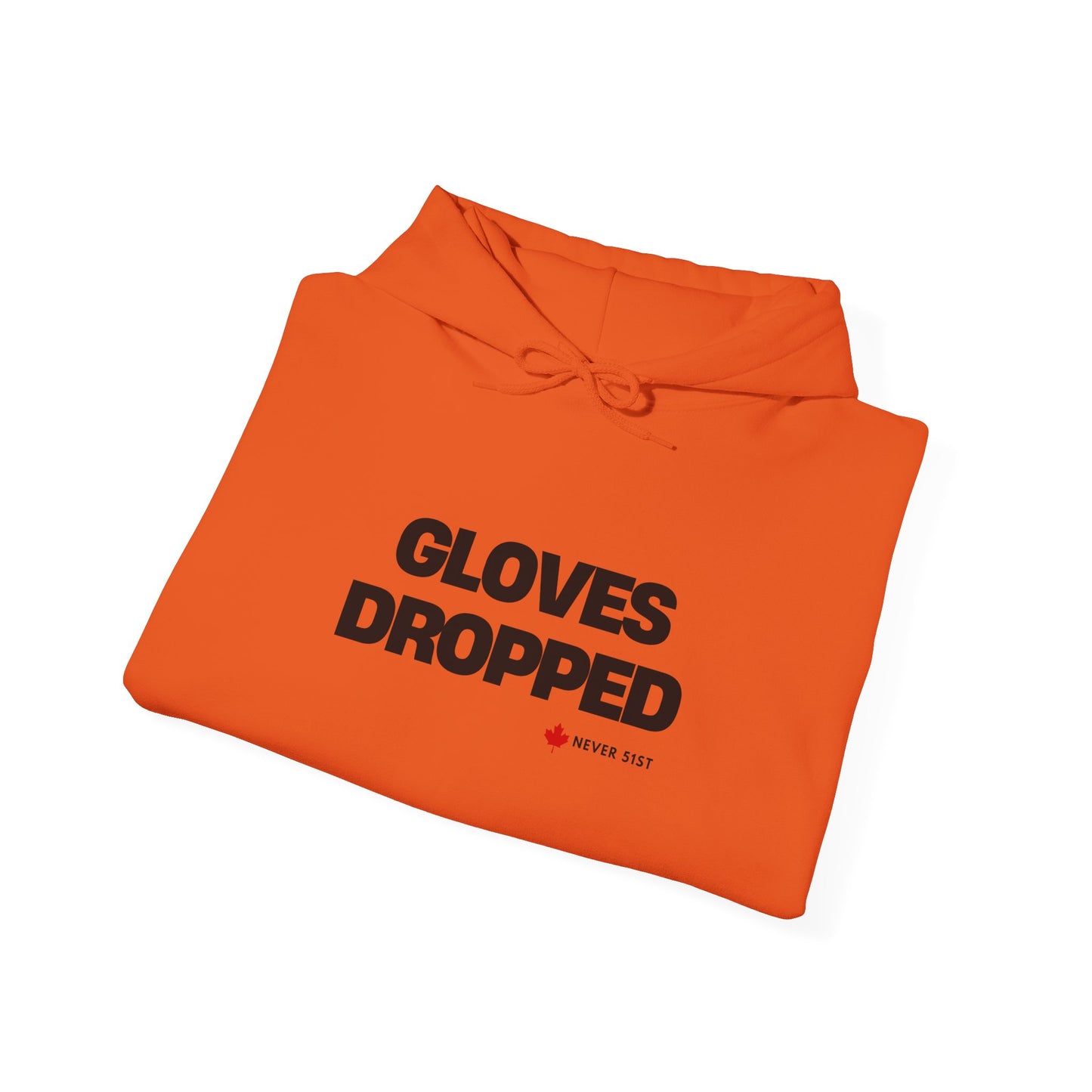 Gloves Dropped Never 51st Unisex Hoodie