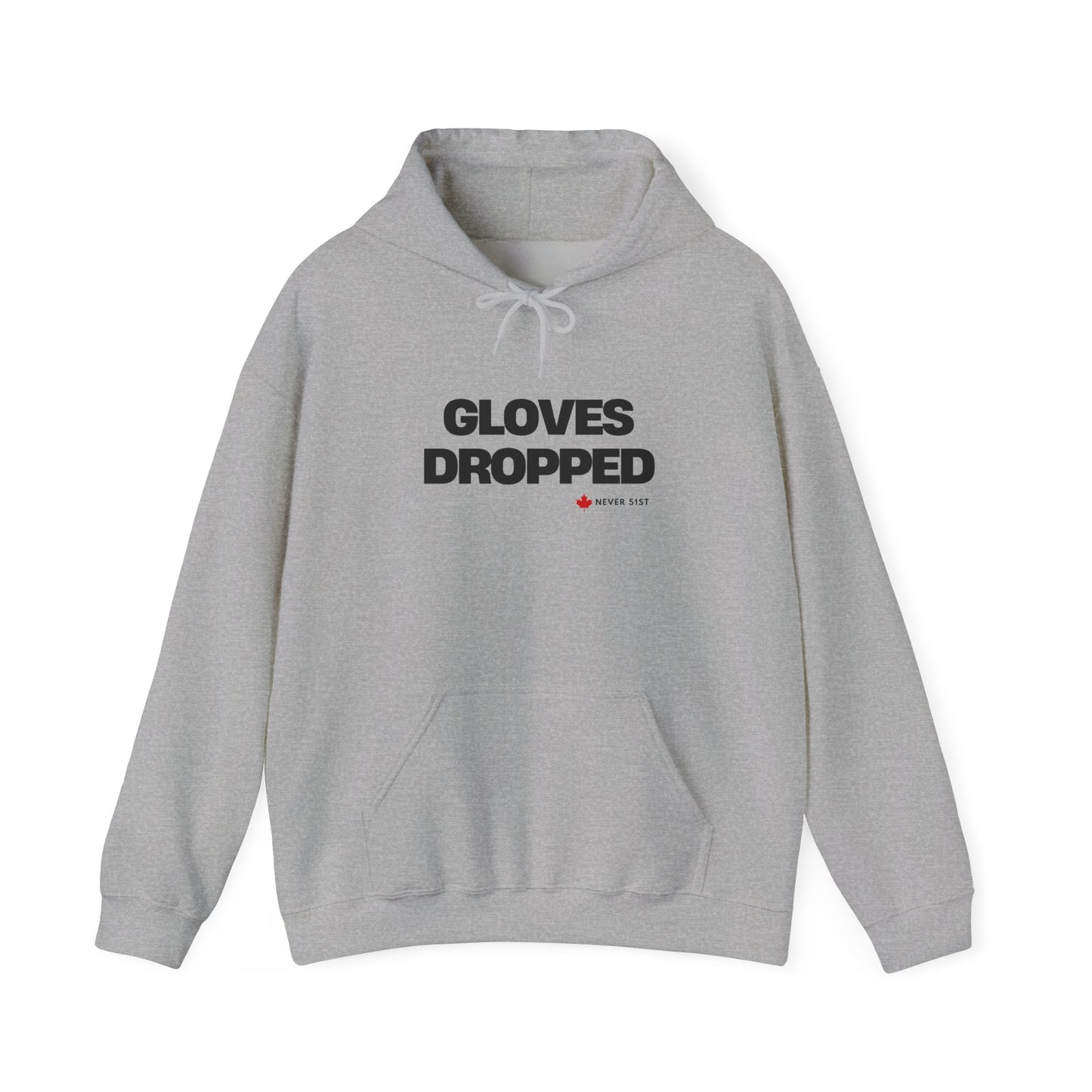 Gloves Dropped Never 51st Unisex Hoodie