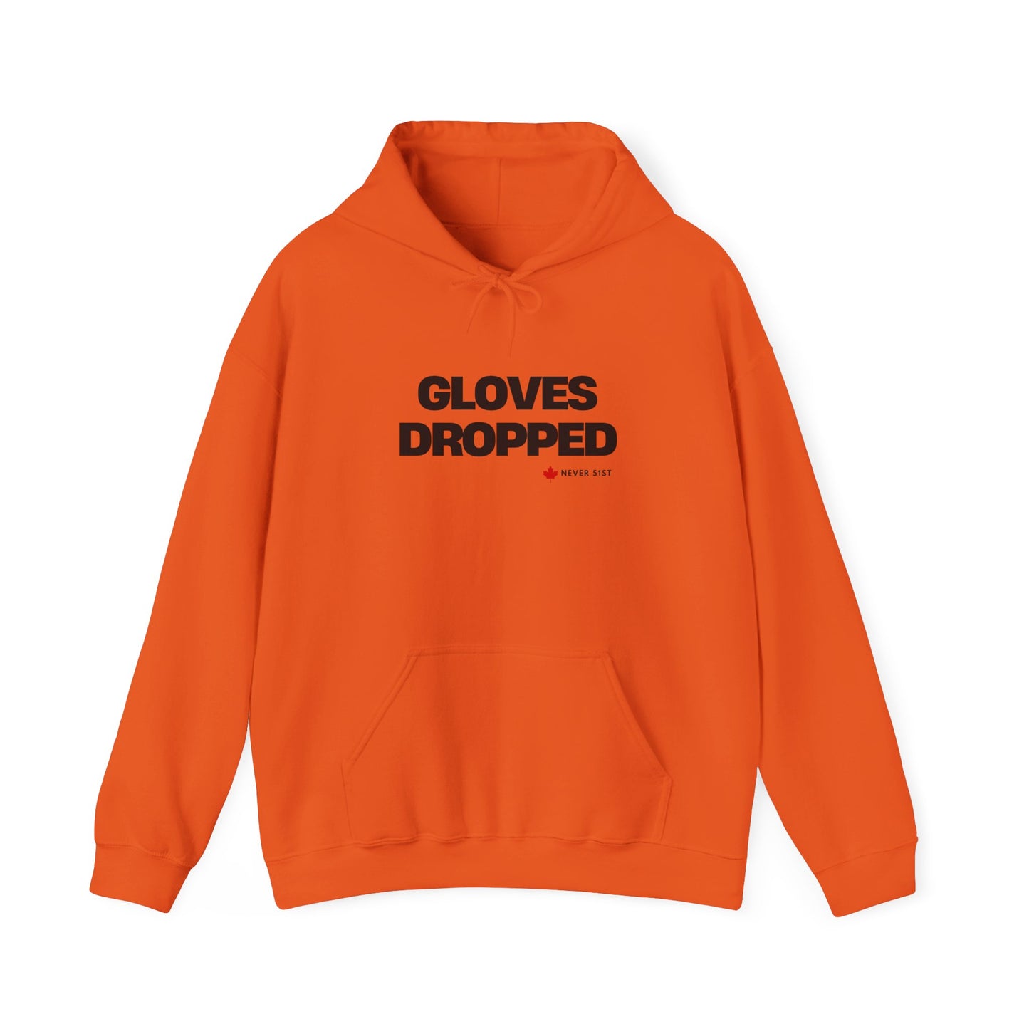Gloves Dropped Never 51st Unisex Hoodie