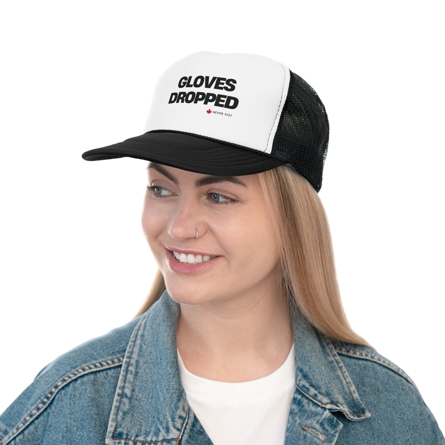 Gloved Dropped Never 51st Retro Baseball Cap