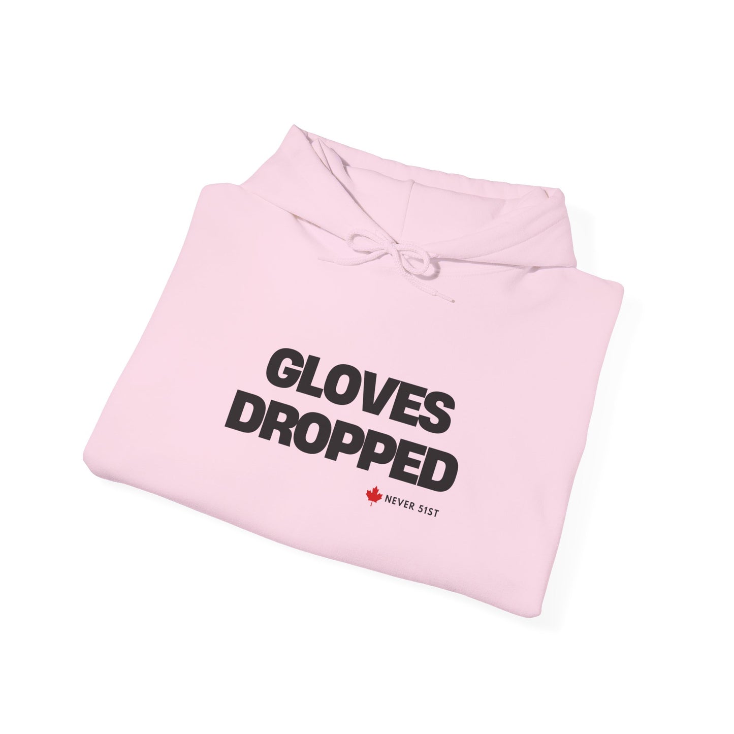 Gloves Dropped Never 51st Unisex Hoodie